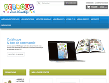 Tablet Screenshot of berrousjeuxeducatifs.com